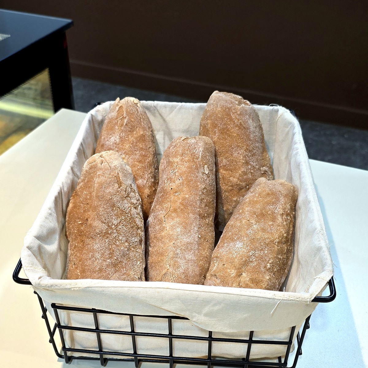 Pan de campo — barra gallega chica