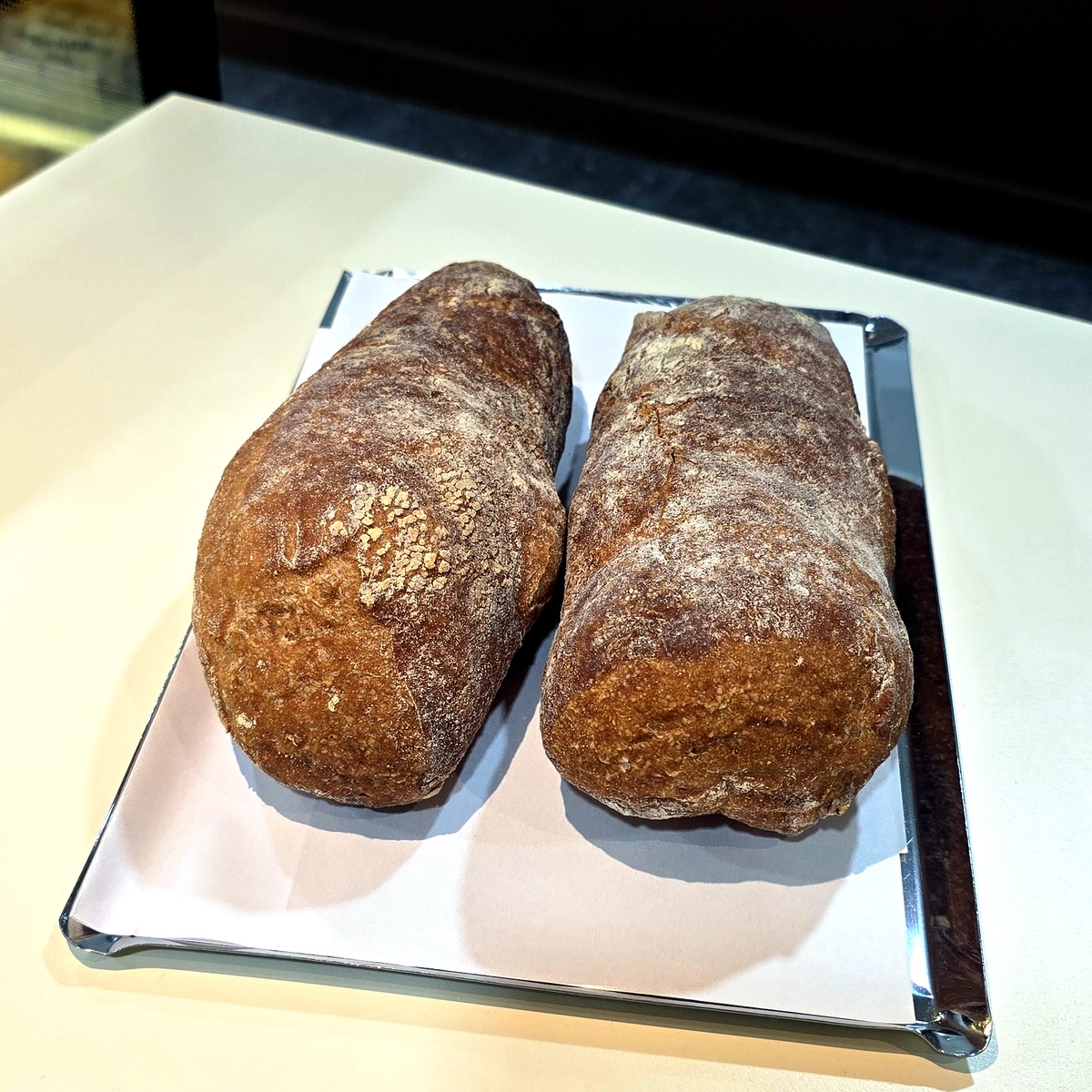 Pan de campo — barra gallega grande